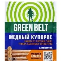 Медный купорос антисептик от плесени и гнили, Грин Бэлт, 100 г