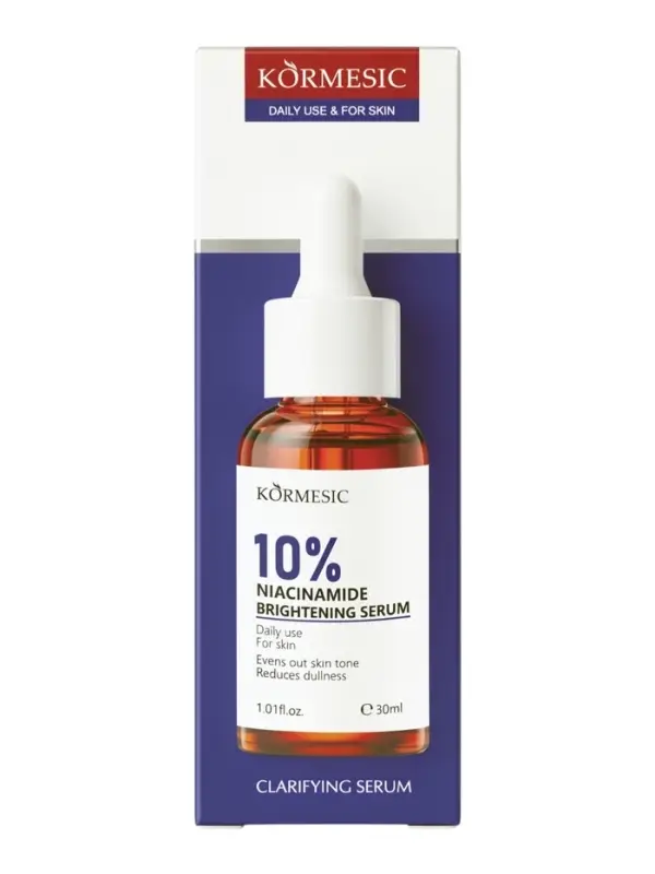 Осветляющая сыворотка KORMESIC 10% с ниацинамидом, 30 мл