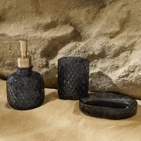 Аксессуары для ванной SL Home, 3 предмета, дозатор, мыльница, стакан