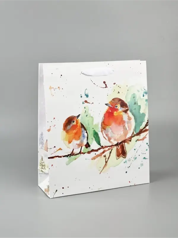 Набор пакетов &laquo;Новый год&raquo;, 3 шт,  26 &times; 30 &times; 9 см