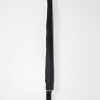 Зонт - трость полуавтоматический &laquo;Однотонный&raquo;, 8 спиц, R=60/70 см, d=120 см, чёрный