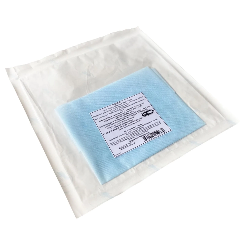 Салфетка стерил. 40х40см ламин неткан Tutami span пл.40.&nbsp; 1шт./уп  Гекса