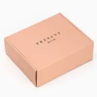 Коробки подарочные двухсторонние складные, набор 3 шт., 27&times;21&times;9 см