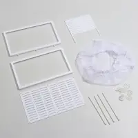 Отсадник большой с перегородкой и пластиковым дном, 26 х 15 х 15 см