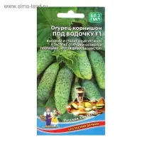 Семена Огурец "Под Водочку" F1 среднеспелый, пчелоопыляемый гибрид, 10 - 12 шт