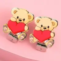 Серьги клипсы детские «Для самой классной»