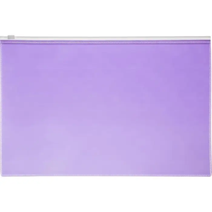 Набор папок-конвертов на ZIP-молнии A5, 180 мкм, Calligrata &laquo;Акварель&raquo;, полупрозрачные, 5 штук, МИКС