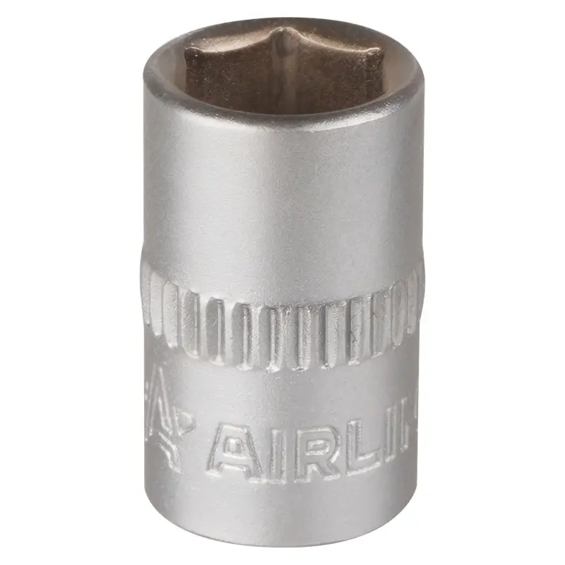 Головка торцевая 1/4"DR шестигранная 8мм, L=25мм пласт.подвес