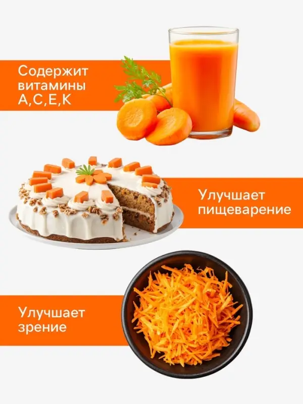 Семена Морковь &laquo;Витаминная 6&raquo;, 2 г, &laquo;Агросс&raquo;