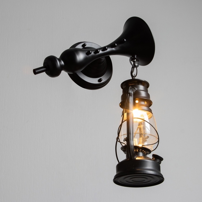 Бра "Стил" Е27 40Вт черный 30х15х42 см