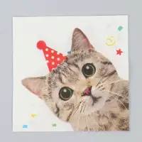 Салфетки бумажные &laquo;Котики фотографичные&raquo;, 33 см, 12 шт.