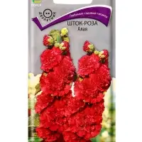 Набор семян Мальва, шток-роза махровая садовая