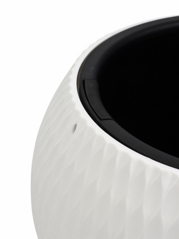 Кашпо "Жемчужина" 7л, белый
