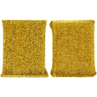 Губки для посуды Luscan в оплетке 115x78x25 мм 2 шт/уп