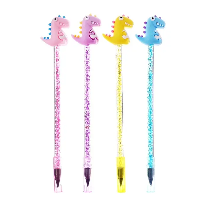 Вечный карандаш чернографитный Calligrata &laquo;Динозавры&raquo;, НВ, МИКС