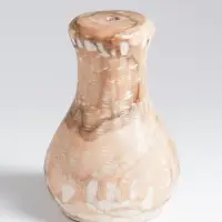 Ваза для сухоцветов &laquo;Сильва&raquo;, 11&times;11&times;15 см, дерево джати, бежевая