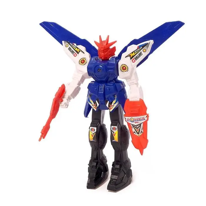 Фигурка робот «Воин» со световым эффектом, работает от батареек