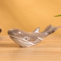 Сувенир «Кит», 14×5×5 см, дерево