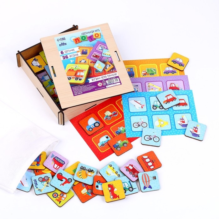 Детское лото «Транспорт» Детское лото «Транспорт»