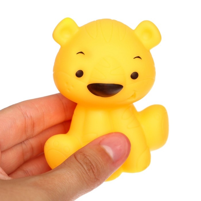 Набор резиновых игрушек для ванны «Игры малыша», с пищалкой, 10 шт, Крошка Я Набор резиновых игрушек для ванны «Игры малыша», с пищалкой, 10 шт, Крошка Я