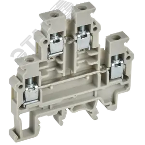ARMAFIX Клемма винтовая CTS-ML 2 ур. 4мм2 серая IEK