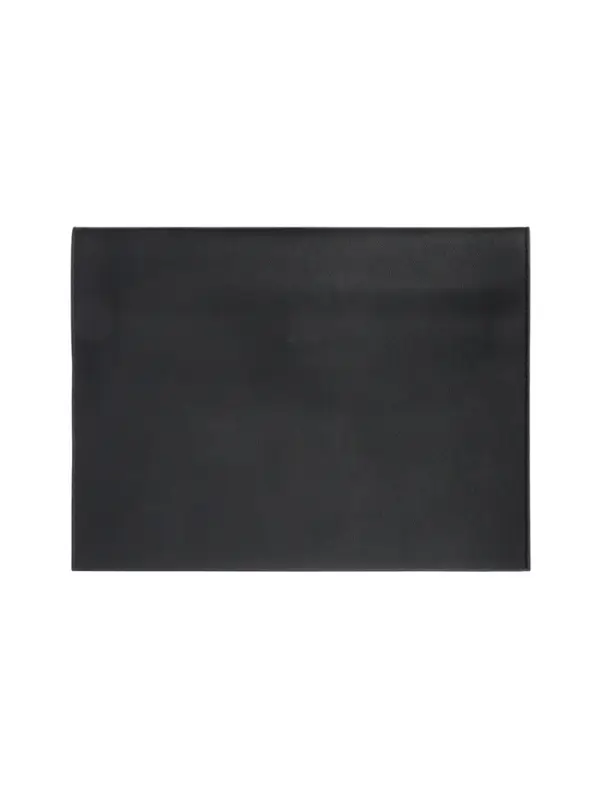 Папка-конверт на кнопке, формат А4, кожзам, черная