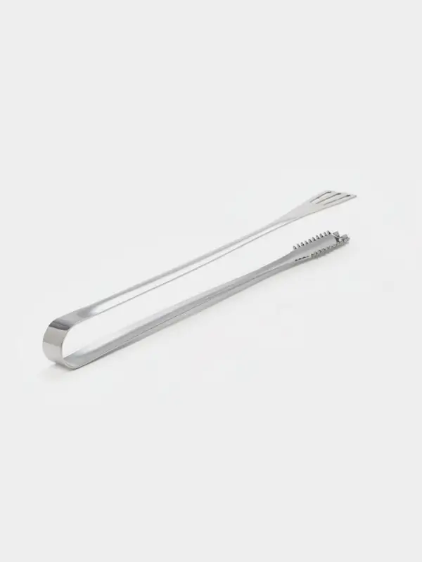 Щипцы для стейка, длина 35 см, толщина 1.8 мм, нержавеющая сталь, серебристые