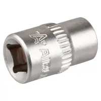 Головка торцевая 1/4"DR шестигранная 7мм, L=25мм