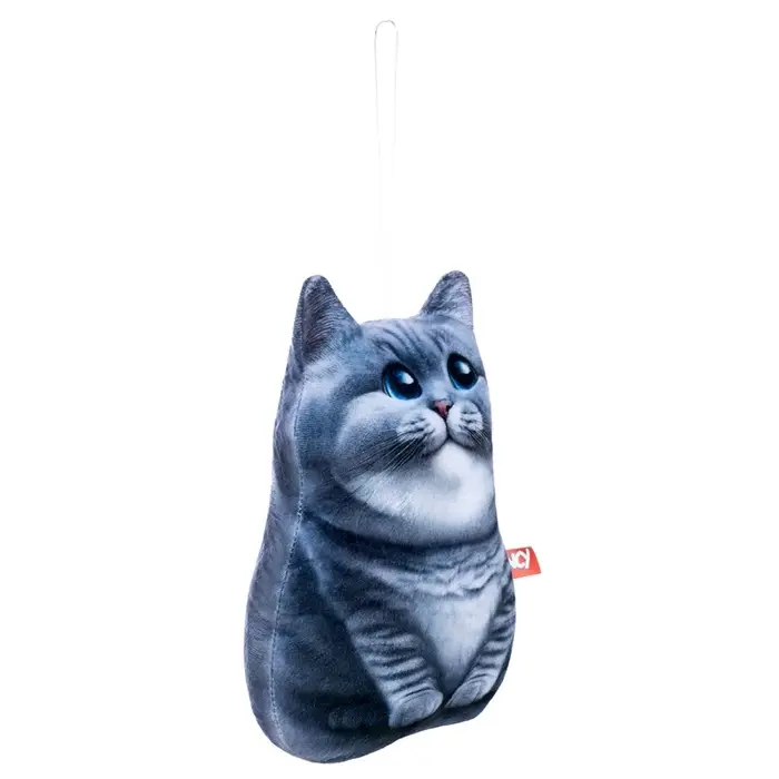 Игрушка - антистресс "Кот", 21 см, серый PRIKO1