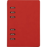 Ежедневник недатированный А5-,132х190мм,120л, FIRENZE красный 3-511/04