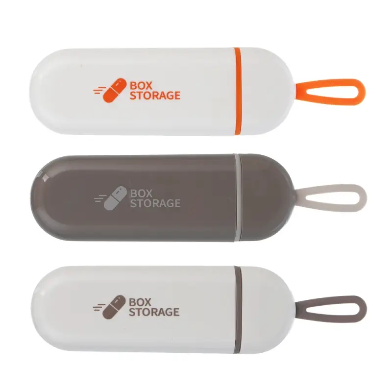 VETTA Бокс-флешка для таблеток, 11x3,8 см, пластик