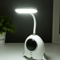 Ночник карандашница "Ракета" 6хLED 3Вт 5V USB АКБ 2 режима 7х11х27 см Ночник карандашница "Ракета" 6хLED 3Вт 5V USB АКБ 2 режима 7х11х27 см