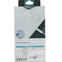 Наушники проводные SY-005, вакуумные, микрофон, Jack 3.5 мм, белые