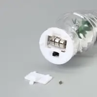 Фигура светодиодная "Елочка", 3 LED, 15х5 см, от бат. 3xAG13, Т/БЕЛЫЙ