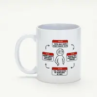 Кружка керамическая &laquo;График на день&raquo;, 320 мл