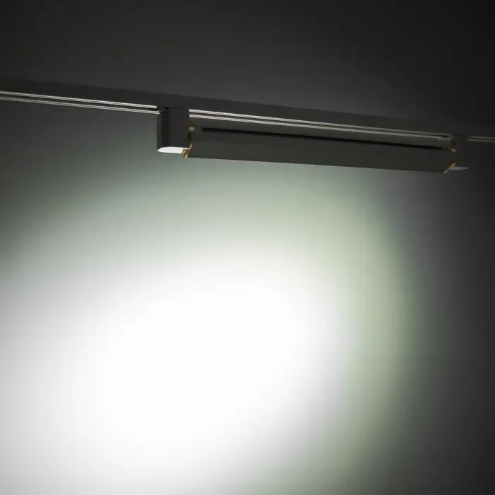 Светильник трековый BayerLux Simple &laquo;Линза&raquo; LED, 30 Вт, 47&times;3.5&times;4.5 см, белый