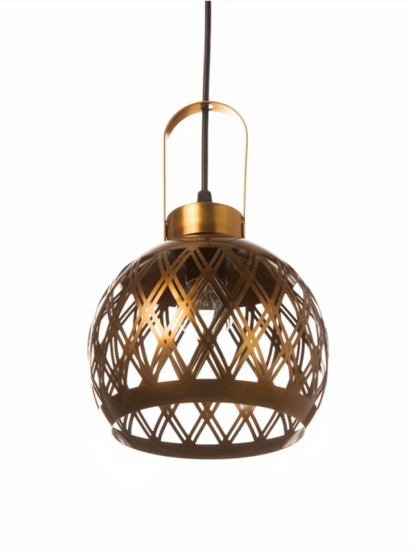 Светильник Paula 1х40Вт Е27 медь 20х20х25см Светильник Paula 1х40Вт Е27 медь 20х20х25см