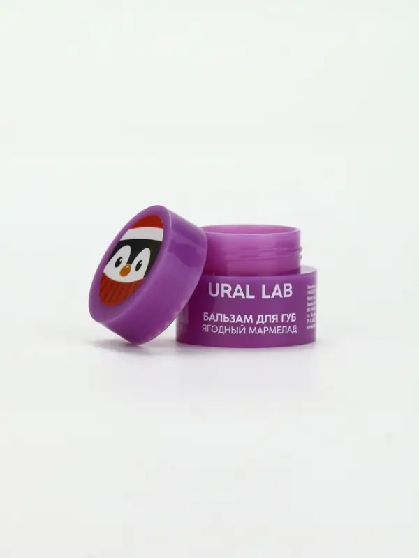 URAL LAB, бальзам для губ, 3 г, ягодный мармелад URAL LAB, бальзам для губ, 3 г, ягодный мармелад