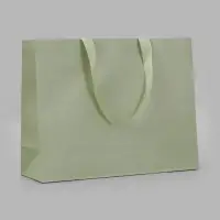 Пакет подарочный, ламинированный, горизонтальный, &laquo;Хаки&raquo;, 32&times;25&times;11 см