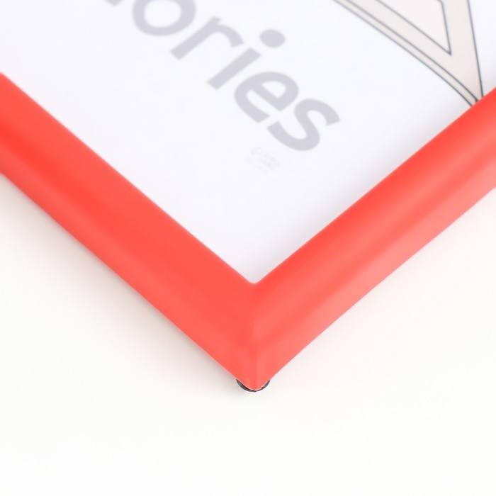 Фоторамка пластик 21х30 см 4 серия, красный Фоторамка пластик 21х30 см 4 серия, красный