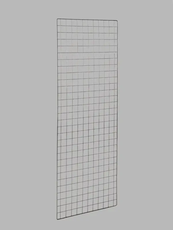 Сетка торговая 56*150, окантовка 6мм, пруток - 4мм, цвет хром (порошковое покрытие) Сетка торговая 56*150, окантовка 6мм, пруток - 4мм, цвет хром (порошковое покрытие)