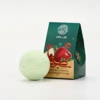 Бомбочка для ванны, 40 г, аромат яблочный пунш, Ural Lab