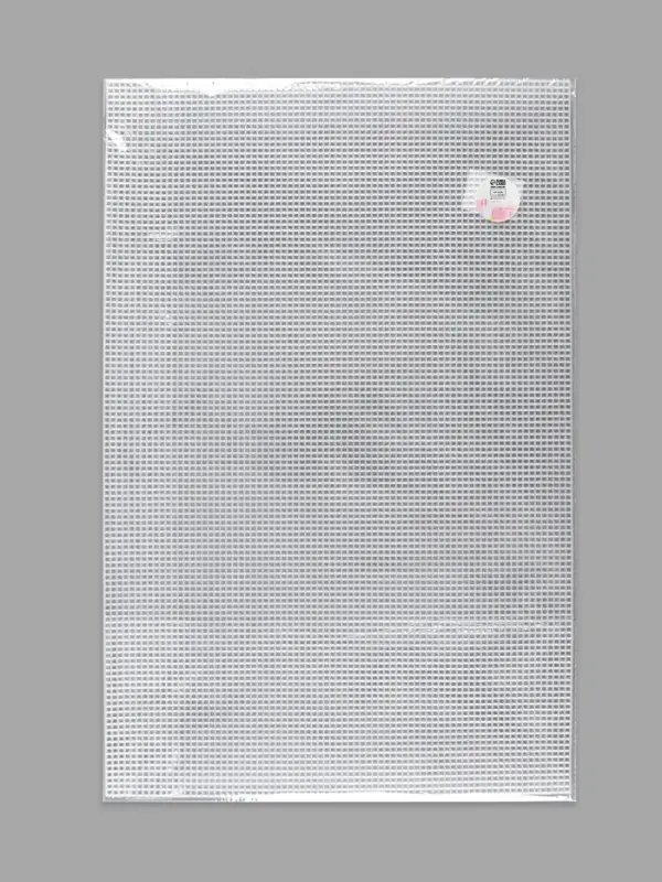 Канва для вышивания №5, пластиковая, 50&times;33 см, белая
