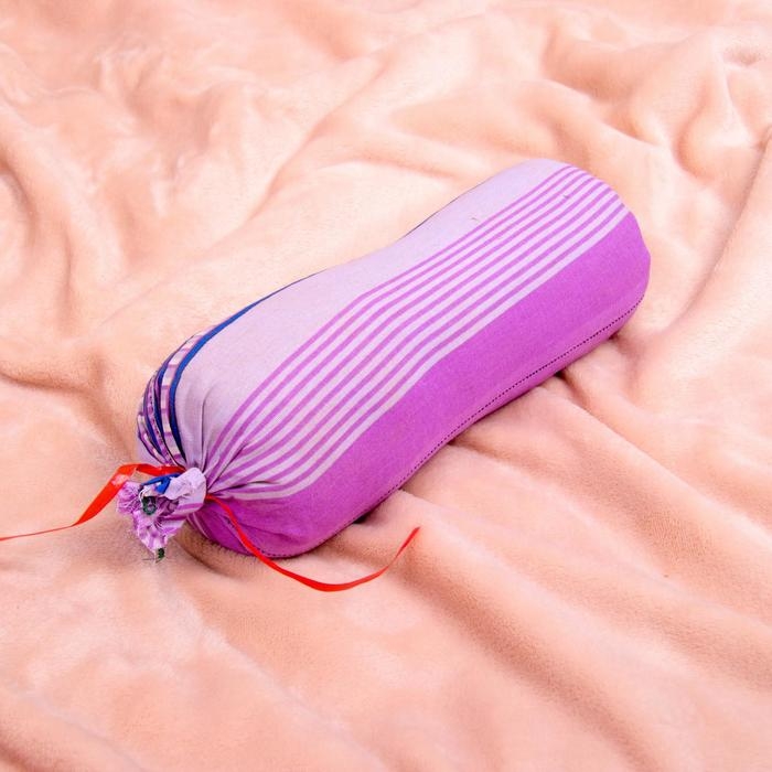 Валик с лавандой и стружкой можжевельника, сувенирная, 10×28 см, микс Валик с лавандой и стружкой можжевельника, сувенирная, 10×28 см, микс