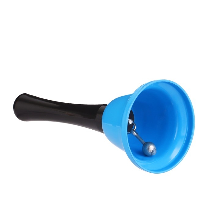 Колокольчик настольный, голубой, 12.5 х 5.2 см Колокольчик настольный, голубой, 12.5 х 5.2 см