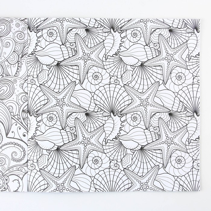 Раскраска - антистресс, альбом «Волшебные узоры» 20 стр. Раскраска - антистресс, альбом «Волшебные узоры» 20 стр.