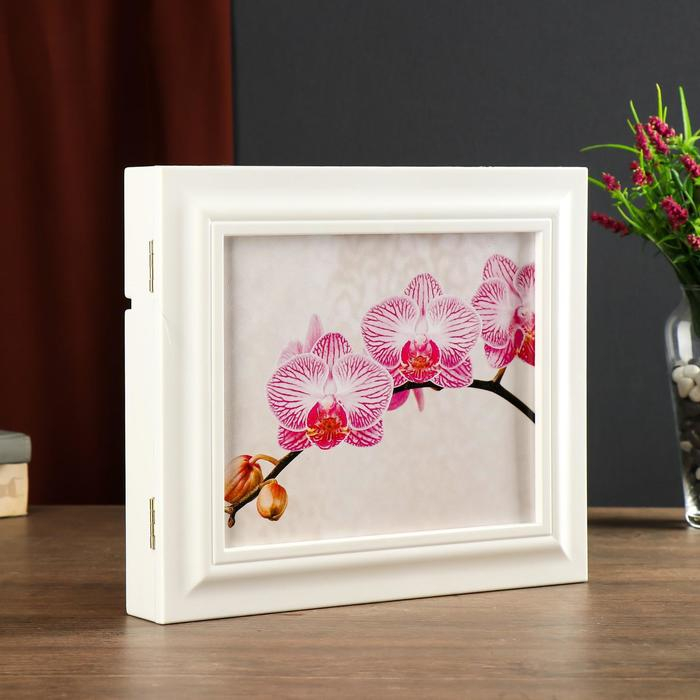 Ключница Ключница "Орхидея" Белый 26,5х31,5х4,5 см