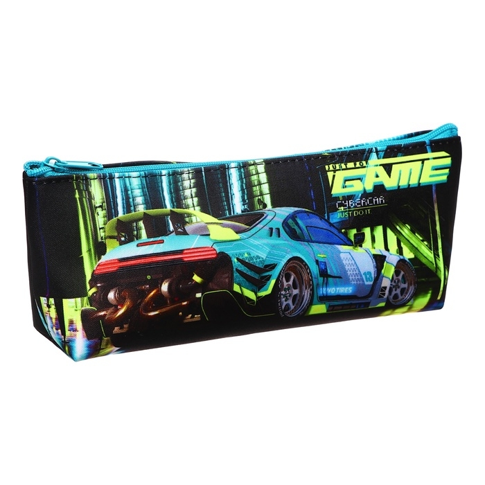 Пенал мягкий, 1 отделение, 80 х 190(225) х 40 мм, объёмный, ПМО 32-20, Game auto 71620 Пенал мягкий, 1 отделение, 80 х 190(225) х 40 мм, объёмный, ПМО 32-20, Game auto 71620