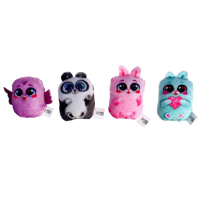 Мягкая игрушка «Пушистые зверята» МИКС, в шоубоксе Мягкая игрушка «Пушистые зверята» МИКС, в шоубоксе