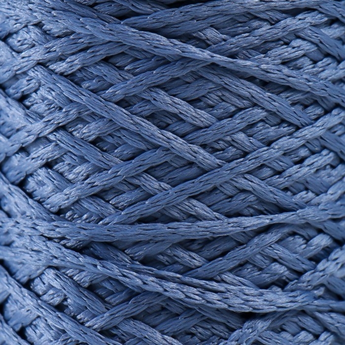Шнур для вязания 100% полиэфир 1мм 200м/75±10гр (18-джинс) Шнур для вязания 100% полиэфир 1мм 200м/75±10гр (18-джинс)